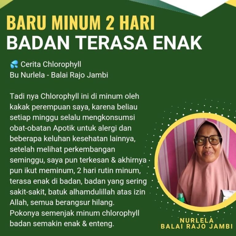 Home baru dua hari minum badan terasa enak